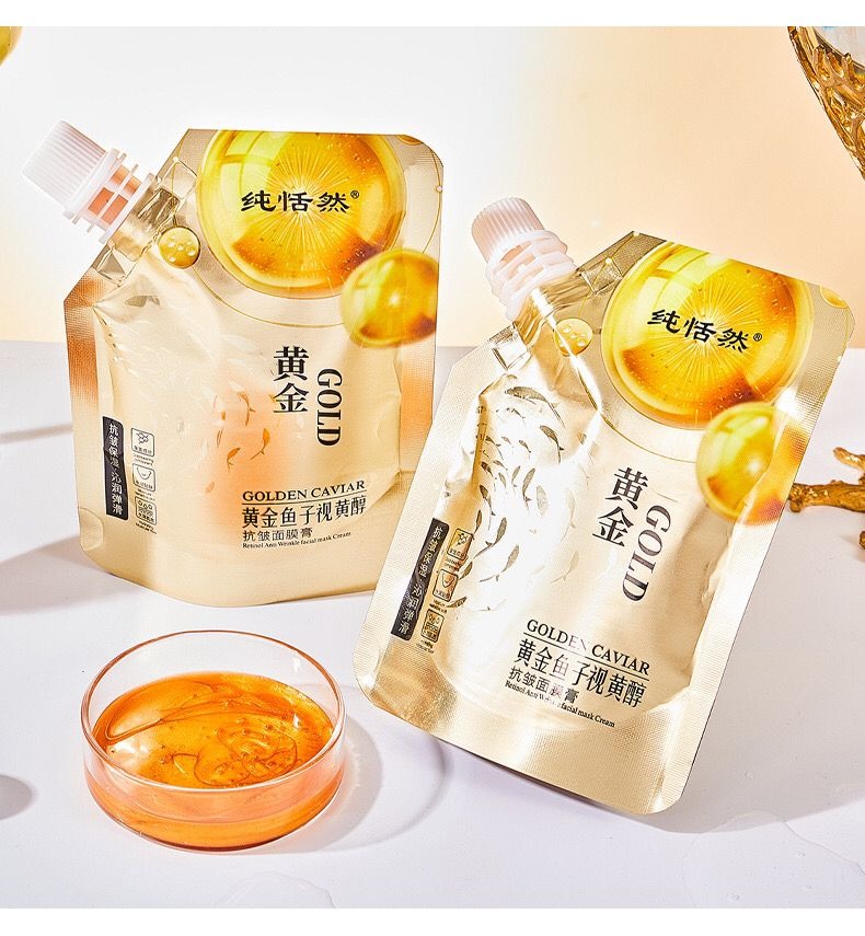 24k Gold face anti-aging gold soft mask 100gm