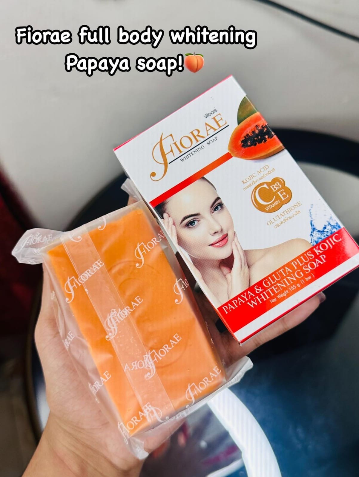 FLORAE PAPAYA WHITENING SOAP