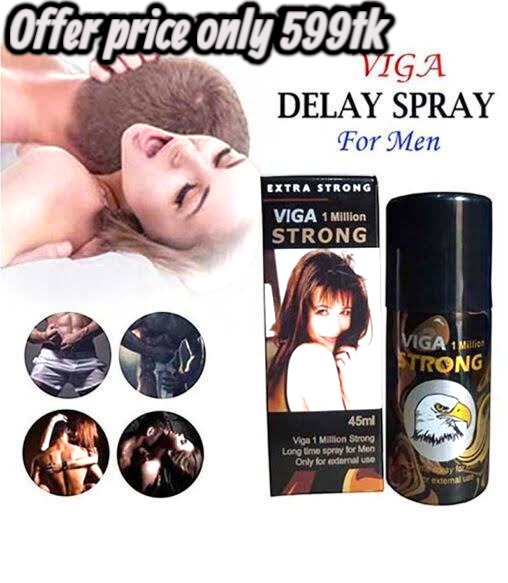 Viga 1 Million Extra Strong Long Time Delay Spray For Men45ml Original Viga 1 Million Extra Strong Long Time Delay Spray