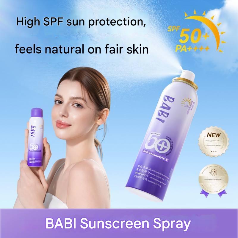 BABI Whitening Sunscreen Spray SPF50+ 100ML Whitening Sunscreen Spray Ultraviolet proof